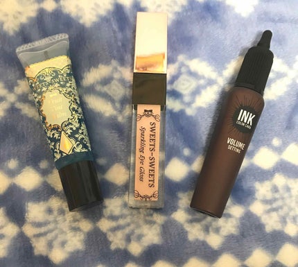 スパークリングアイグロス/スウィーツ スウィーツ/リキッドアイシャドウを使ったクチコミ(1枚目)