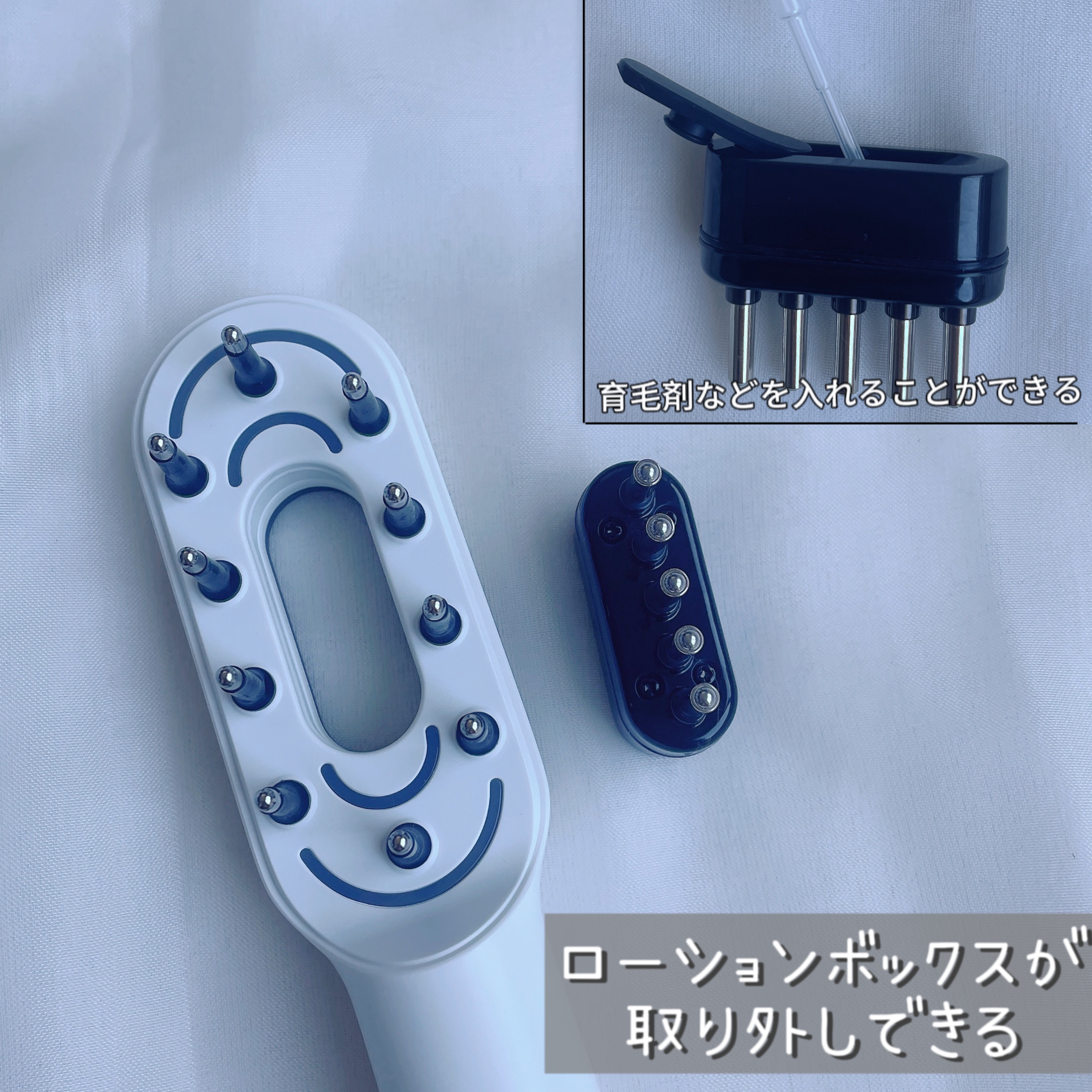 スカルプケアブラシ/Kiboer/頭皮ケアを使ったクチコミ（3枚目）