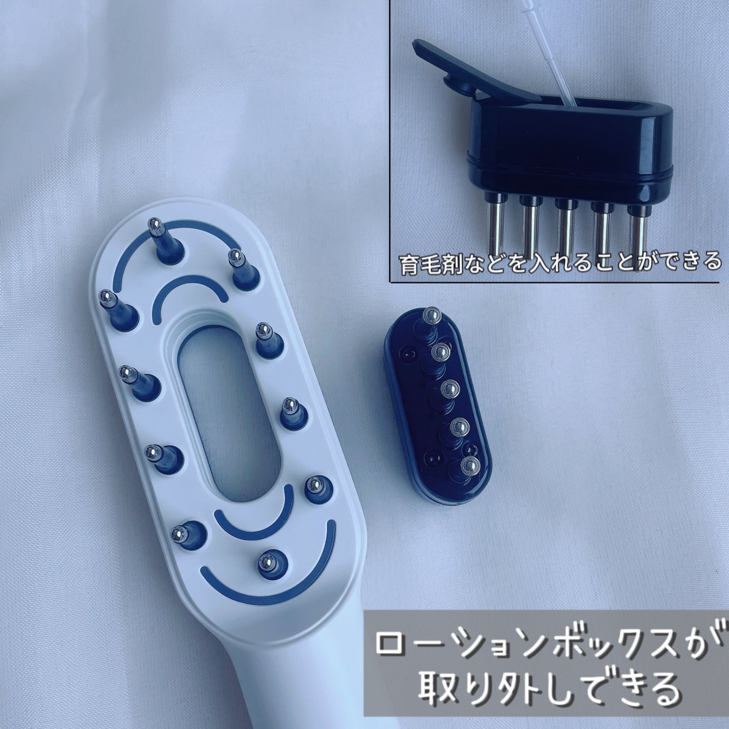 スカルプケアブラシ/Kiboer/頭皮ケアを使ったクチコミ(3枚目)