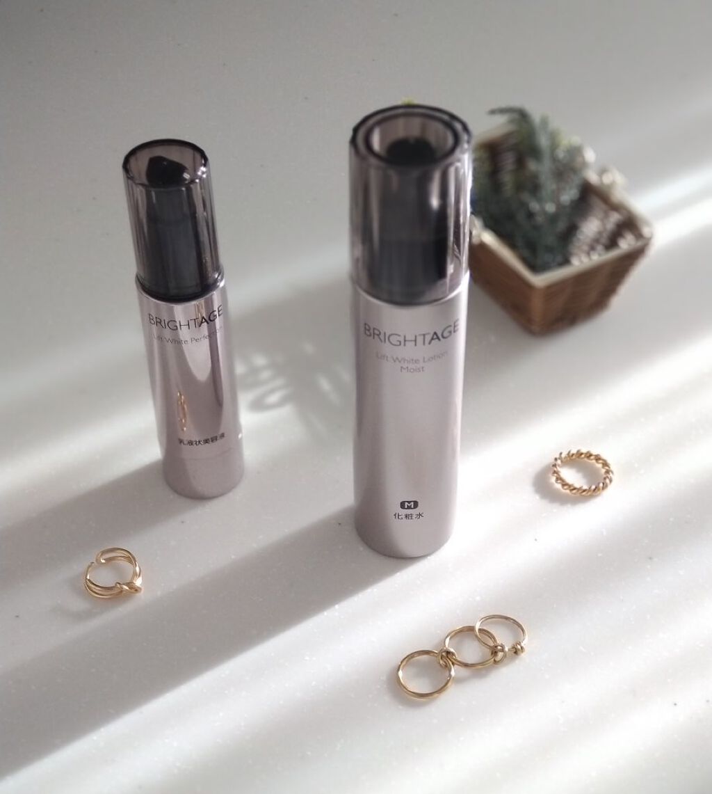 リフトホワイト パーフェクション/BRIGHTAGE/美容液を使ったクチコミ（1枚目）