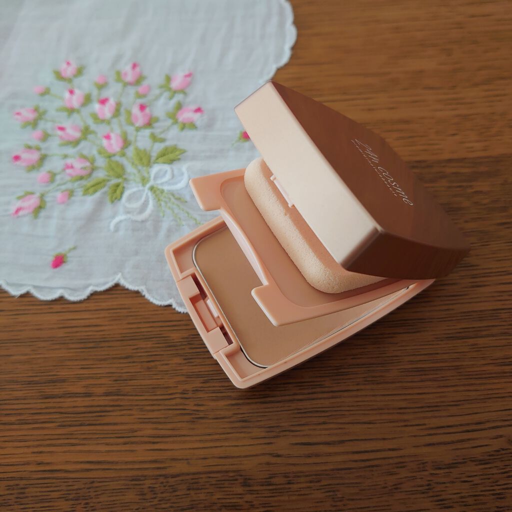 24 ミネラルモイストパウダーファンデ/24h cosme/パウダーファンデーションを使ったクチコミ（1枚目）