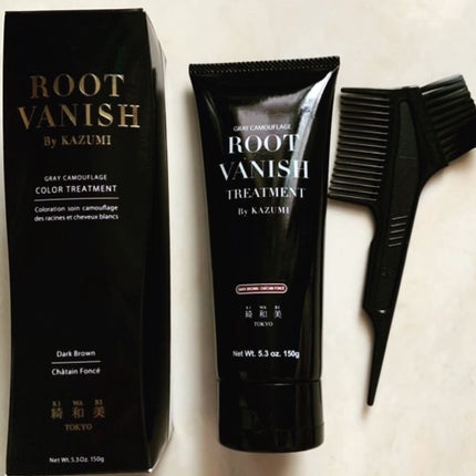 ROOT VANISH 白髪染めカラーシャンプー/ トリートメント/綺和美/市販シャンプーを使ったクチコミ(3枚目)