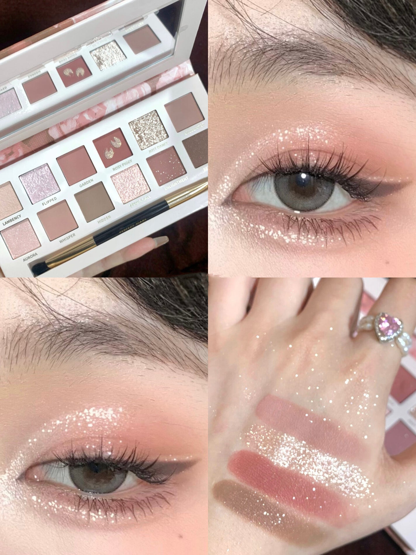 エクスプローラ12色 動物アイシャドウパレット/PERFECT DIARY/アイシャドウパレットを使ったクチコミ(2枚目)