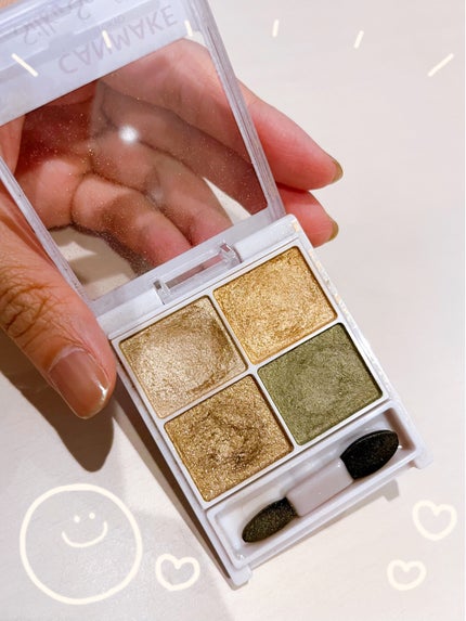 シルキースフレアイズ/キャンメイク/アイシャドウパレットを使ったクチコミ(2枚目)