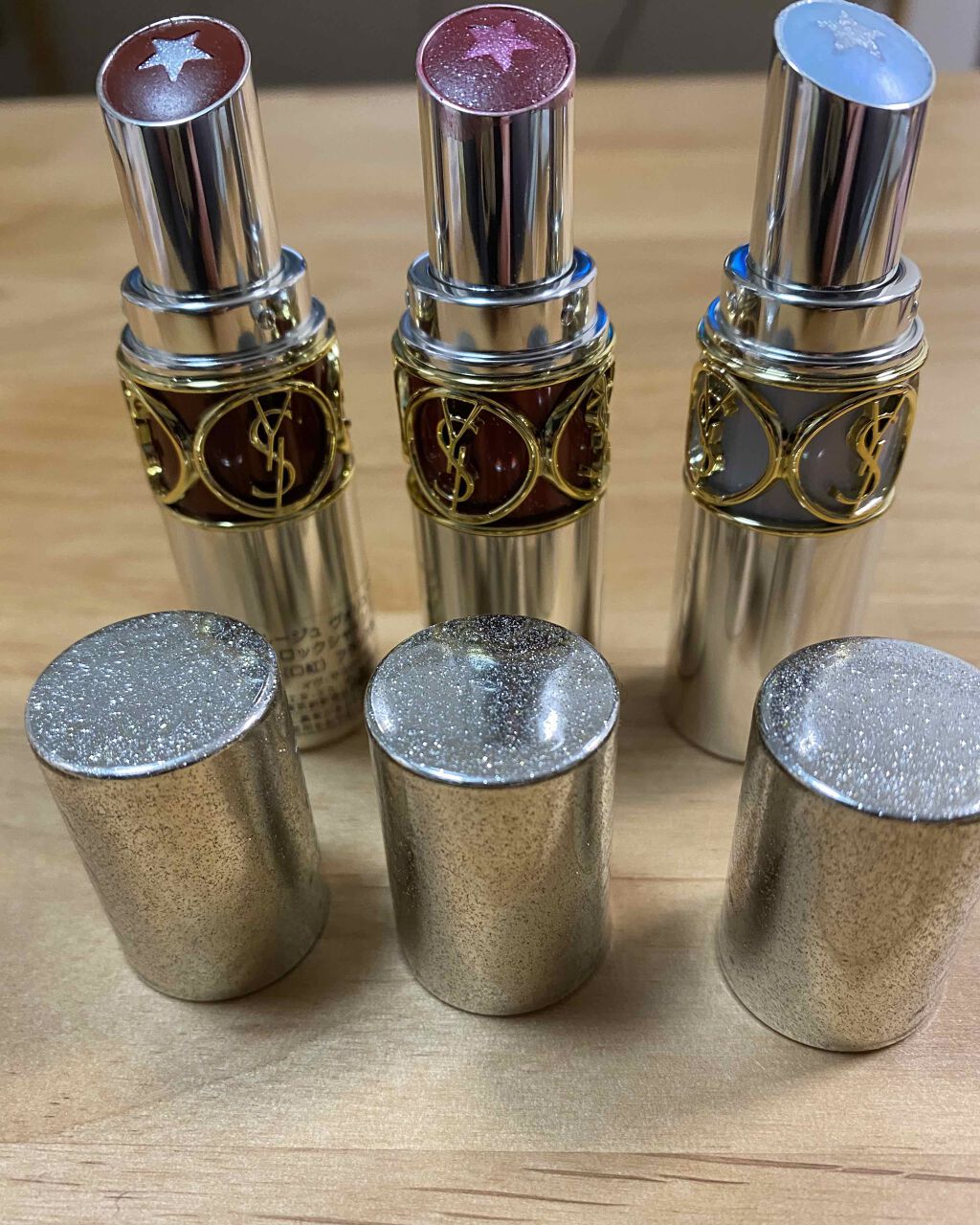 ルージュ ヴォリュプテ ロックシャイン/YVES SAINT LAURENT BEAUTE/口紅を使ったクチコミ(2枚目)