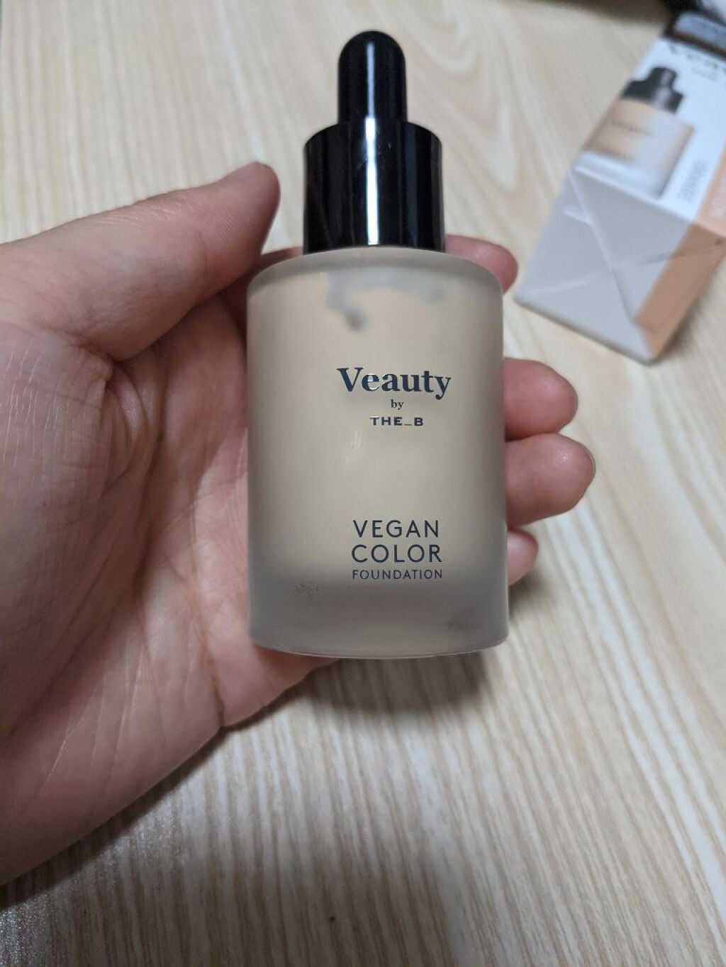 ぽんちょむ フォロバします on LIPS 「VeautybyTHE_Bヴィーガンカラーファンデーション オ..」(2枚目)