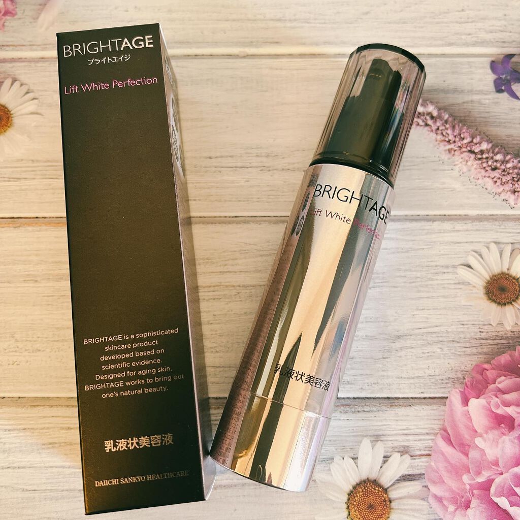リフトホワイト パーフェクション/BRIGHTAGE/美容液を使ったクチコミ（1枚目）