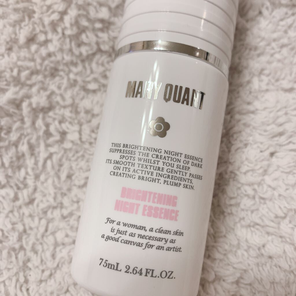 ブライトニング ナイト エッセンス/MARY QUANT/美容液を使ったクチコミ（1枚目）
