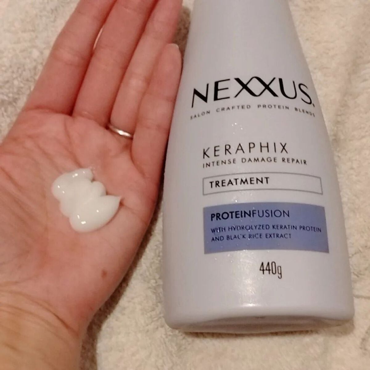 ネクサス インテンスダメージリペア 洗い流さないトリートメントオイル/NEXXUS(ネクサス)/ヘアオイルを使ったクチコミ(5枚目)