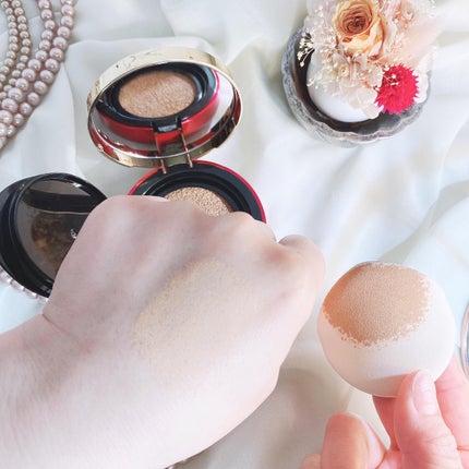 Aluce luce Plus クッションファンデーション/Aluce luce/クッションファンデーションを使ったクチコミ(4枚目)