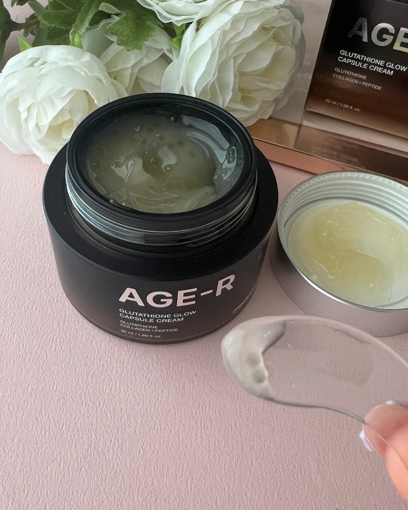 グルタチオンカプセルクリーム/MEDICUBE/フェイスクリームを使ったクチコミ(4枚目)