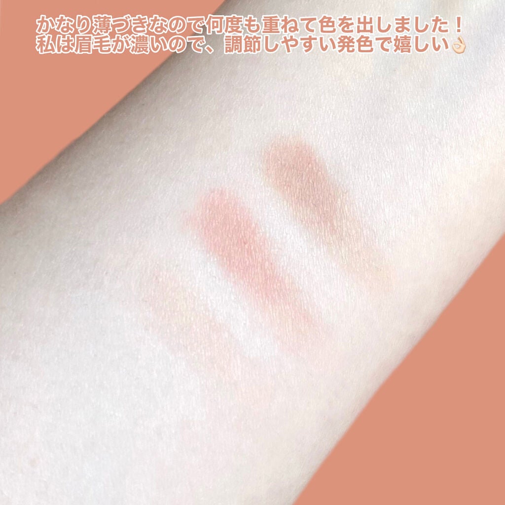 ミックスアイブロウ/キャンメイク/パウダーアイブロウを使ったクチコミ(4枚目)