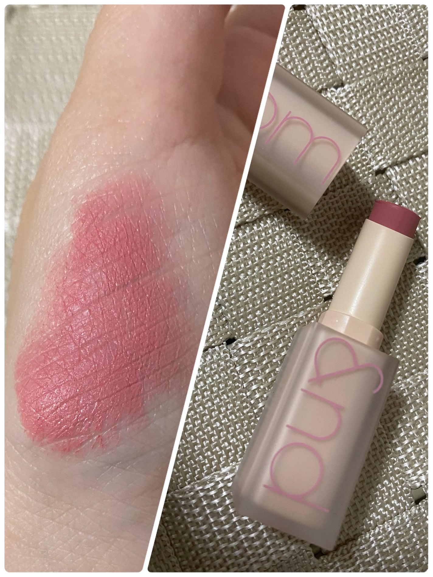 ゼロマットリップスティック/rom&nd/口紅を使ったクチコミ(1枚目)