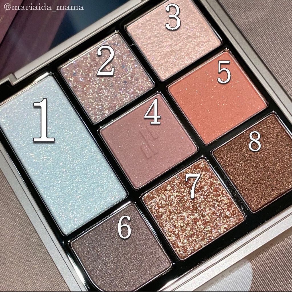 ドットオンムードアイパレット/Heart Percent/アイシャドウパレットを使ったクチコミ(4枚目)