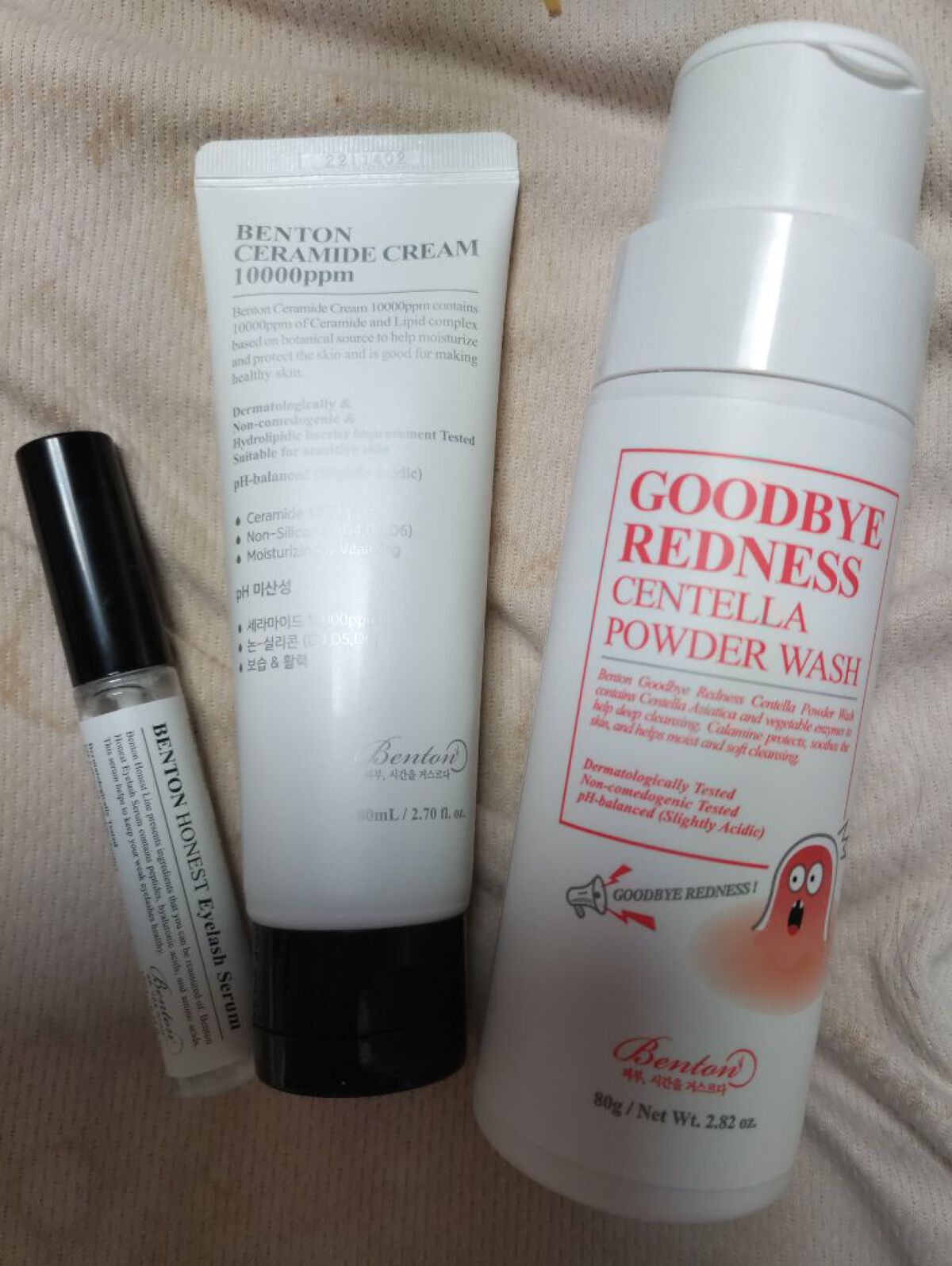セラミドクリーム 10000ppm 80ml/BENTON/フェイスクリームを使ったクチコミ（1枚目）