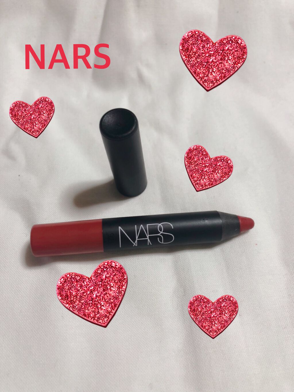 ベルベットマットリップペンシル 2457N/NARS/リップライナーを使ったクチコミ（1枚目）