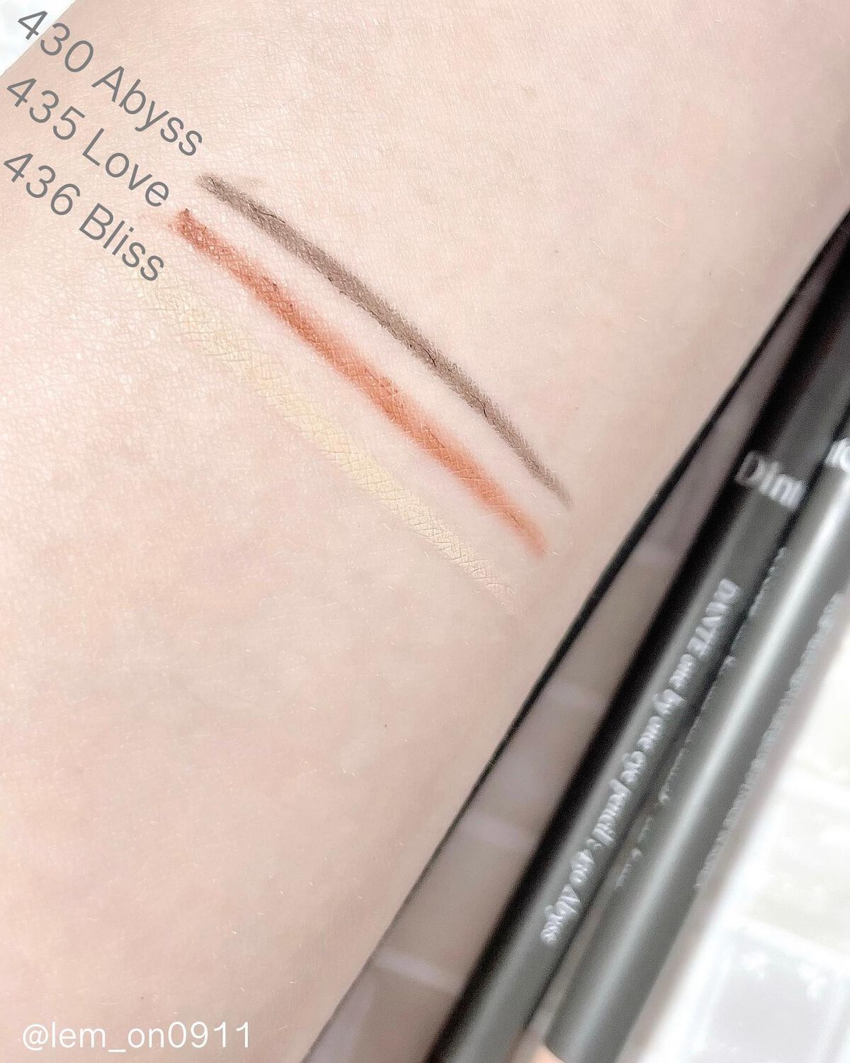 ダンテワンバイワン アイペンシル/Dinto/ペンシルアイライナーを使ったクチコミ(3枚目)