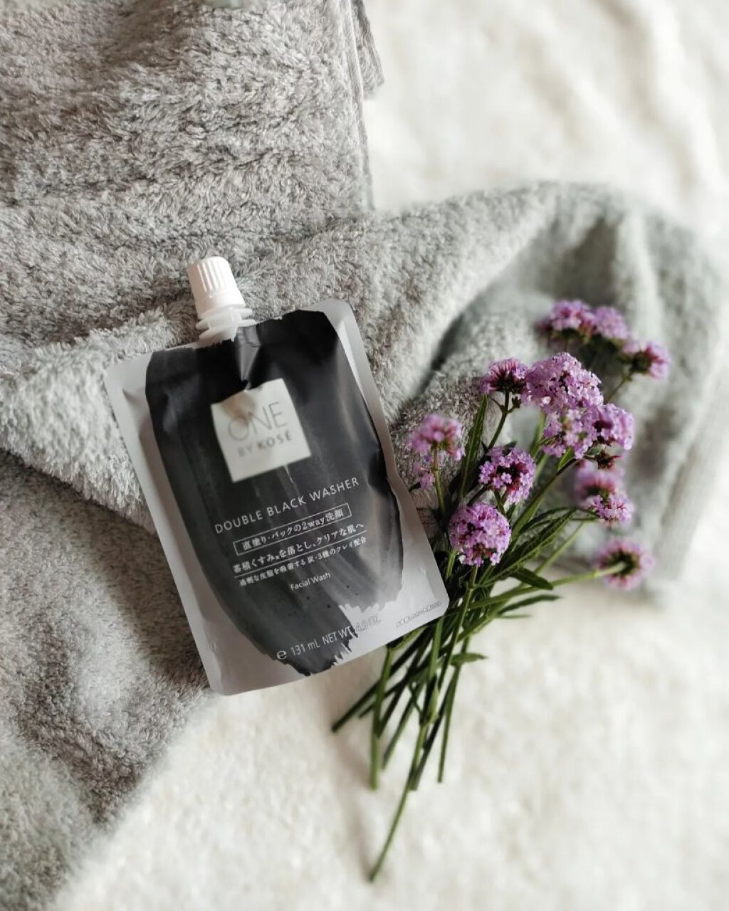 ダブル ブラック ウォッシャー/ONE BY KOSE/その他洗顔料を使ったクチコミ（1枚目）