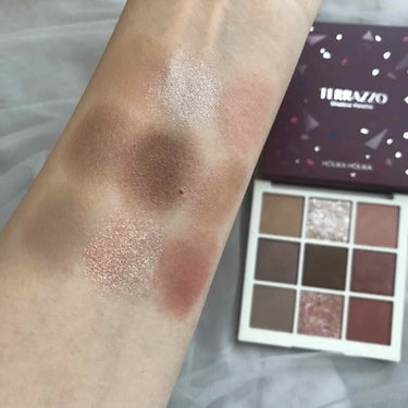 TERRAZZO Shadow palette/HOLIKA HOLIKA/アイシャドウパレットを使ったクチコミ（2枚目）