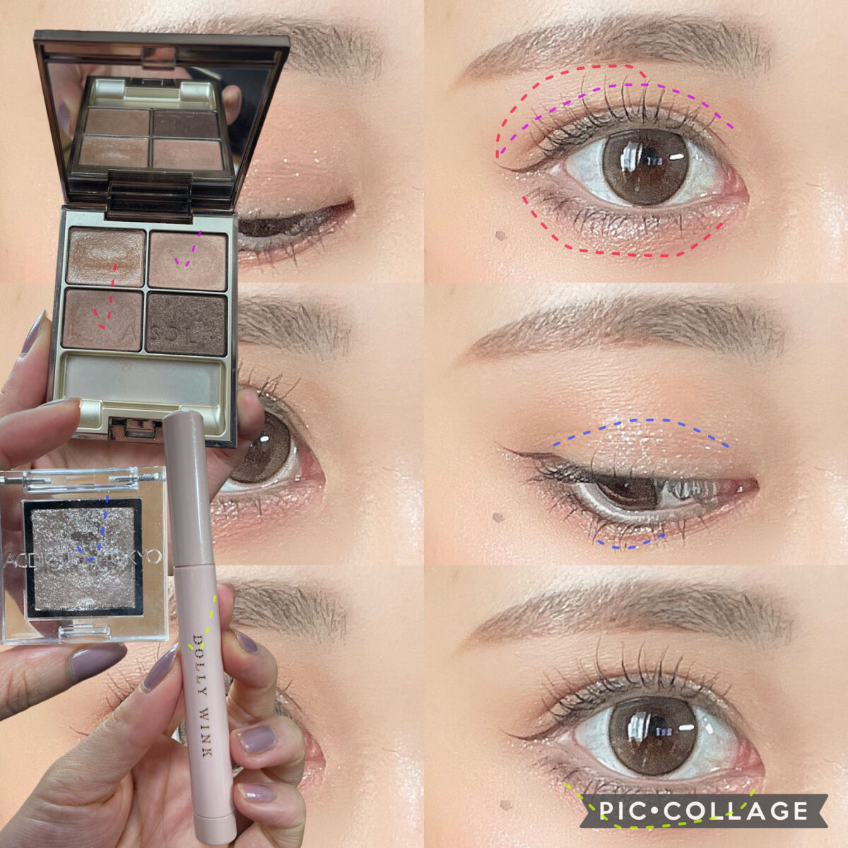 スティックラメシャドウ/ドーリーウインク/スティックアイシャドウを使ったクチコミ（3枚目）