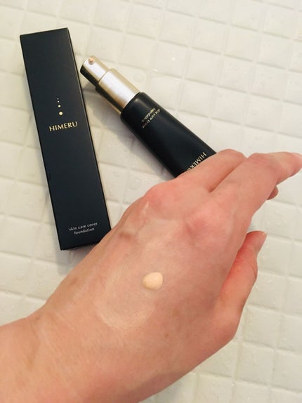 HIMERU スキンケアカバーファンデーション/FUMENT/リキッドファンデーションを使ったクチコミ(3枚目)