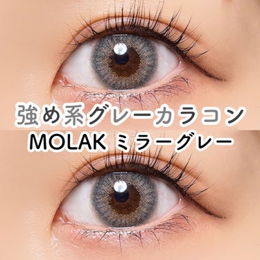 強め女子になれるグレーカラコン！

ーーーーーーーーーー
MOLAK(モラク)ワンデー
ミラーグレー
¥1,760(税込)
ーーーーーーーーーー

韓国っぽいグレーカラコンを探してて、Y