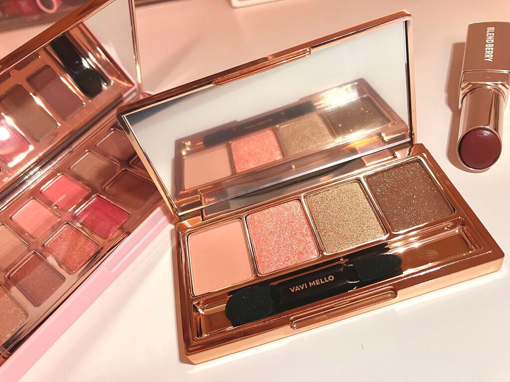 バレンタインボックスミニ/VAVI MELLO/アイシャドウパレットを使ったクチコミ(2枚目)