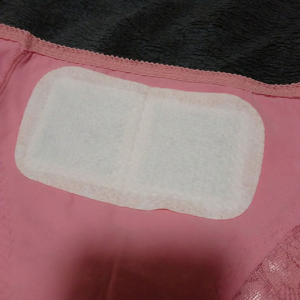 蒸気の温熱シート 下着の内側面に貼るタイプ/めぐりズム/その他を使ったクチコミ(4枚目)