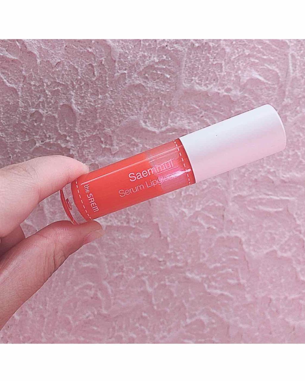 センムル セラム リップグロス/the SAEM/リップグロスを使ったクチコミ（1枚目）