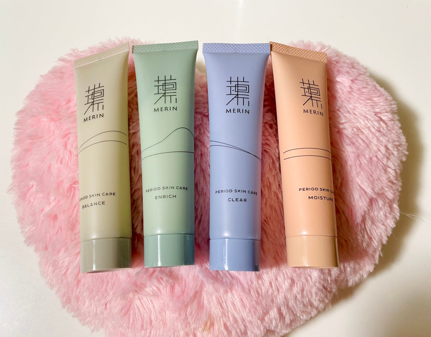 ピリオドスキンケア 美容ジェルクリーム マンスリーセット /MERIN/スキンケアキットを使ったクチコミ(4枚目)