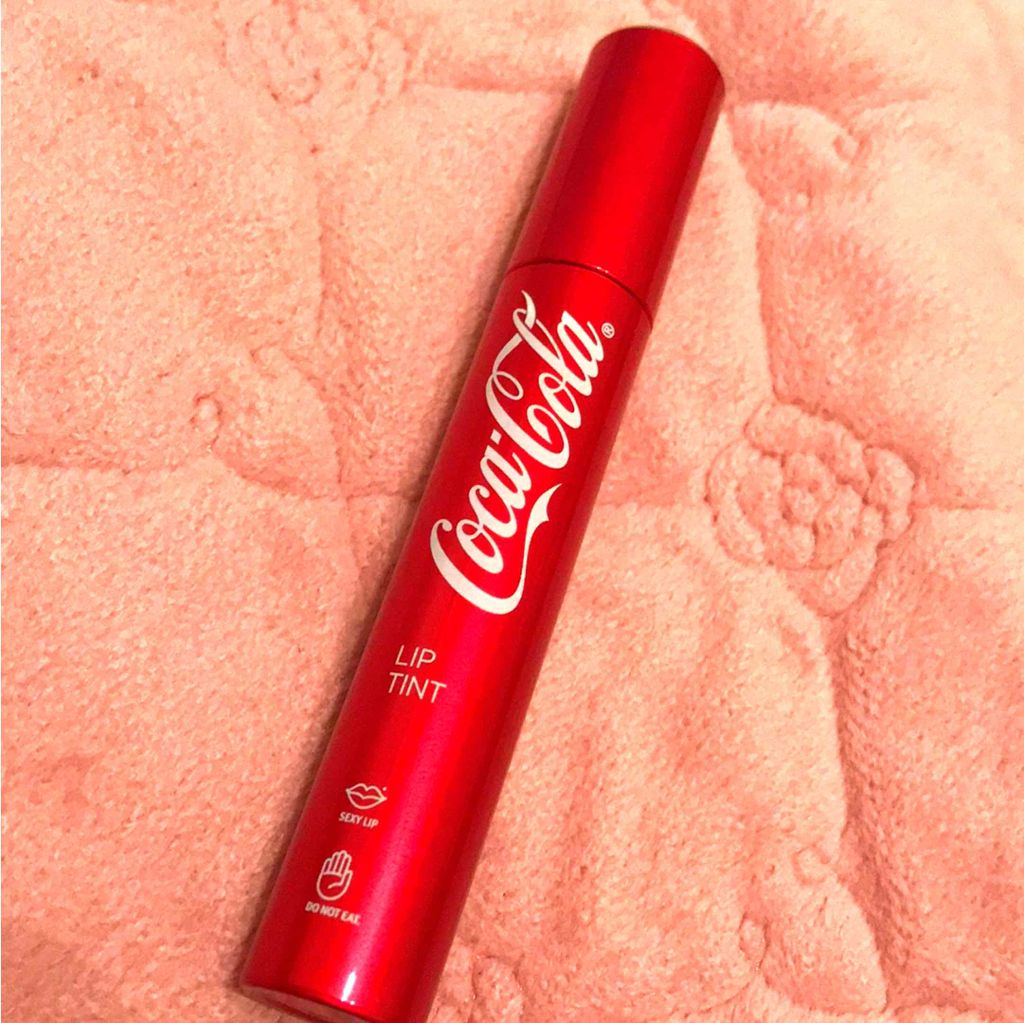 コカコーラ リップティント/THE FACE SHOP/リップティントを使ったクチコミ(3枚目)