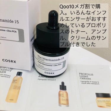 COSRX RXザ・ナイアシンアミド15セラム  のクチコミ「＼混合肌さんはニキビ部分だけ使うといい！／

🍭COSRX RXザ・ナイアシンアミド15セラム.....」（2枚目）