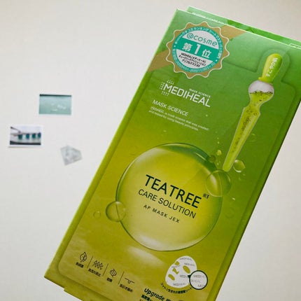 ティーツリーケアソリューション アンプルマスクJEX/MEDIHEAL/シートマスク・パックを使ったクチコミ(1枚目)