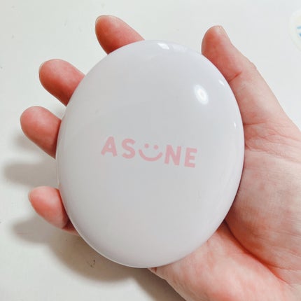 デューイーメッシュファンデーション/ASUNE /クッションファンデーションを使ったクチコミ(2枚目)