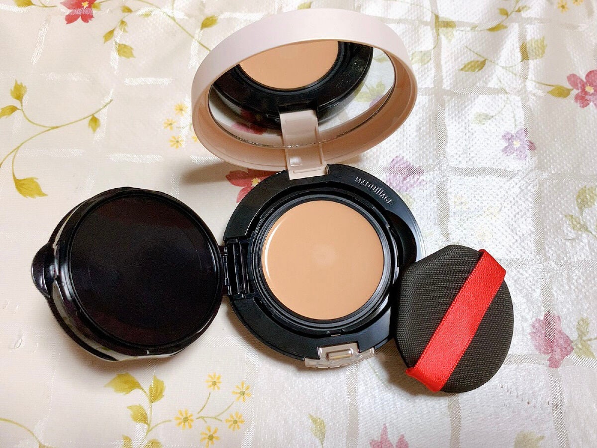 ドラマティッククッションジェリー/マキアージュ/クッションファンデーションを使ったクチコミ(1枚目)