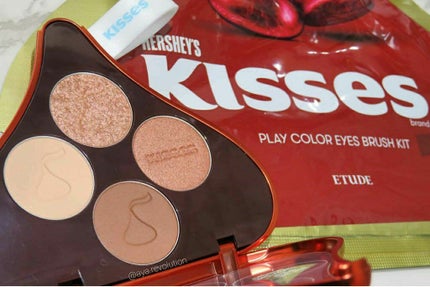 キスチョコレート プレイカラーアイズ/ETUDE/アイシャドウパレットを使ったクチコミ(1枚目)