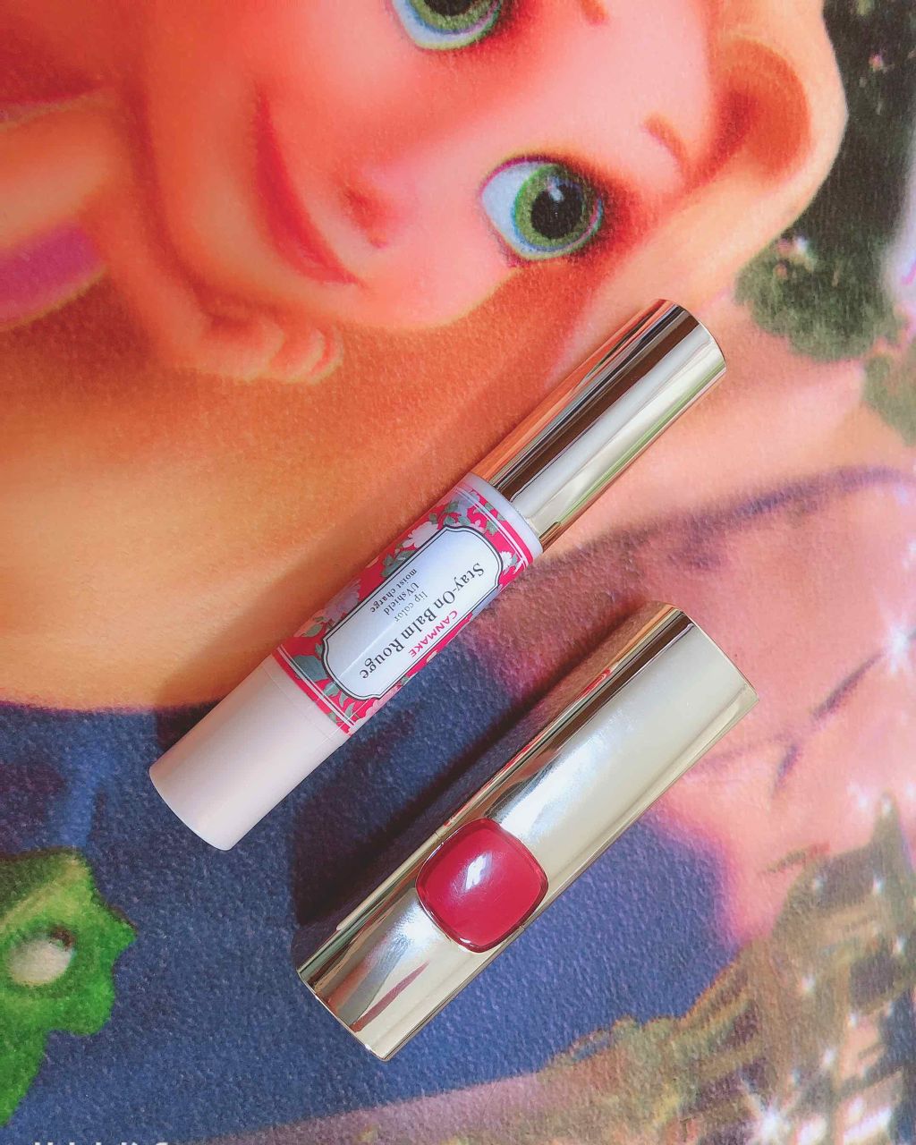 ステイオンバームルージュ/キャンメイク/口紅を使ったクチコミ(1枚目)