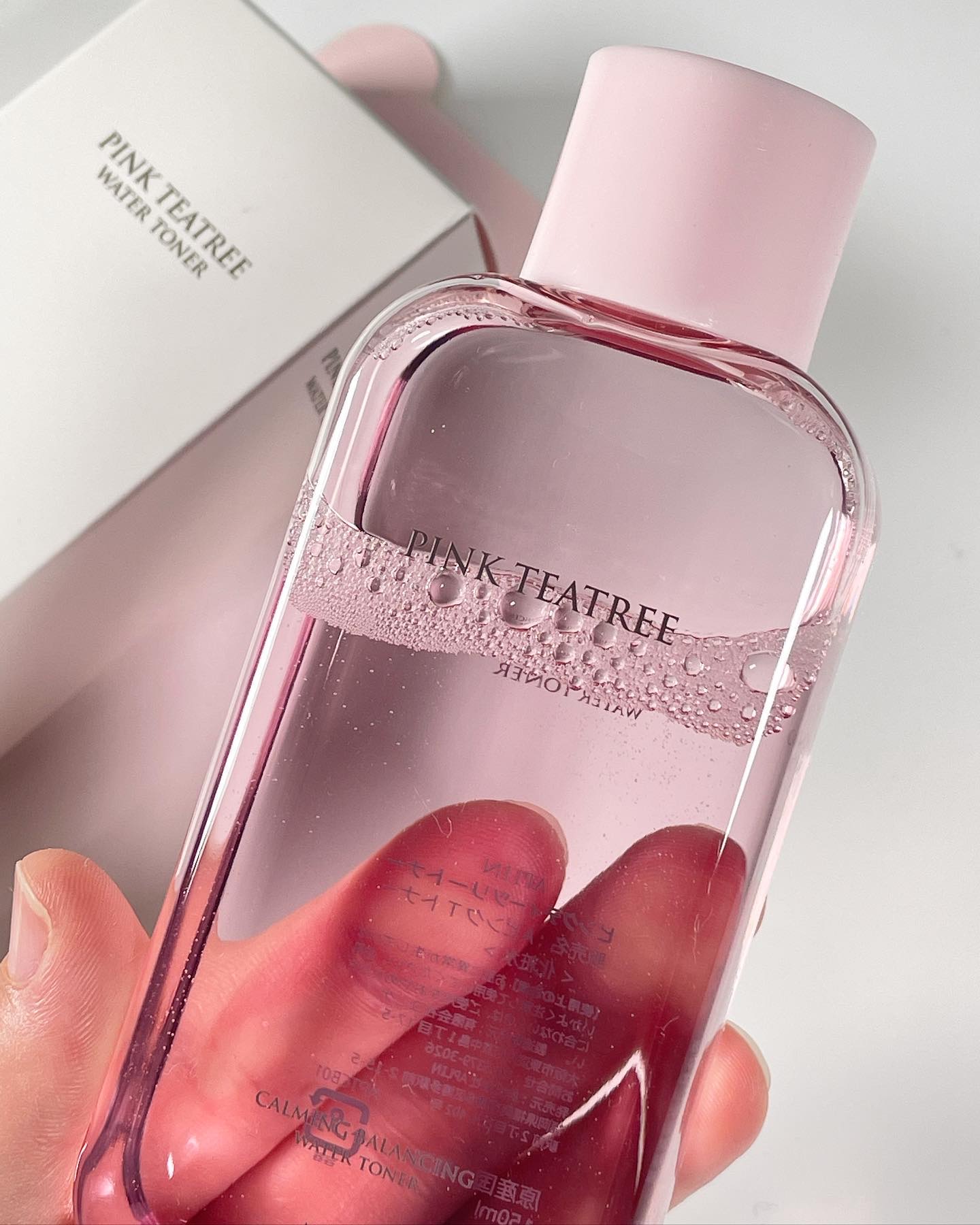 ピンクティーツリートナー/APLIN/化粧水を使ったクチコミ（1枚目）