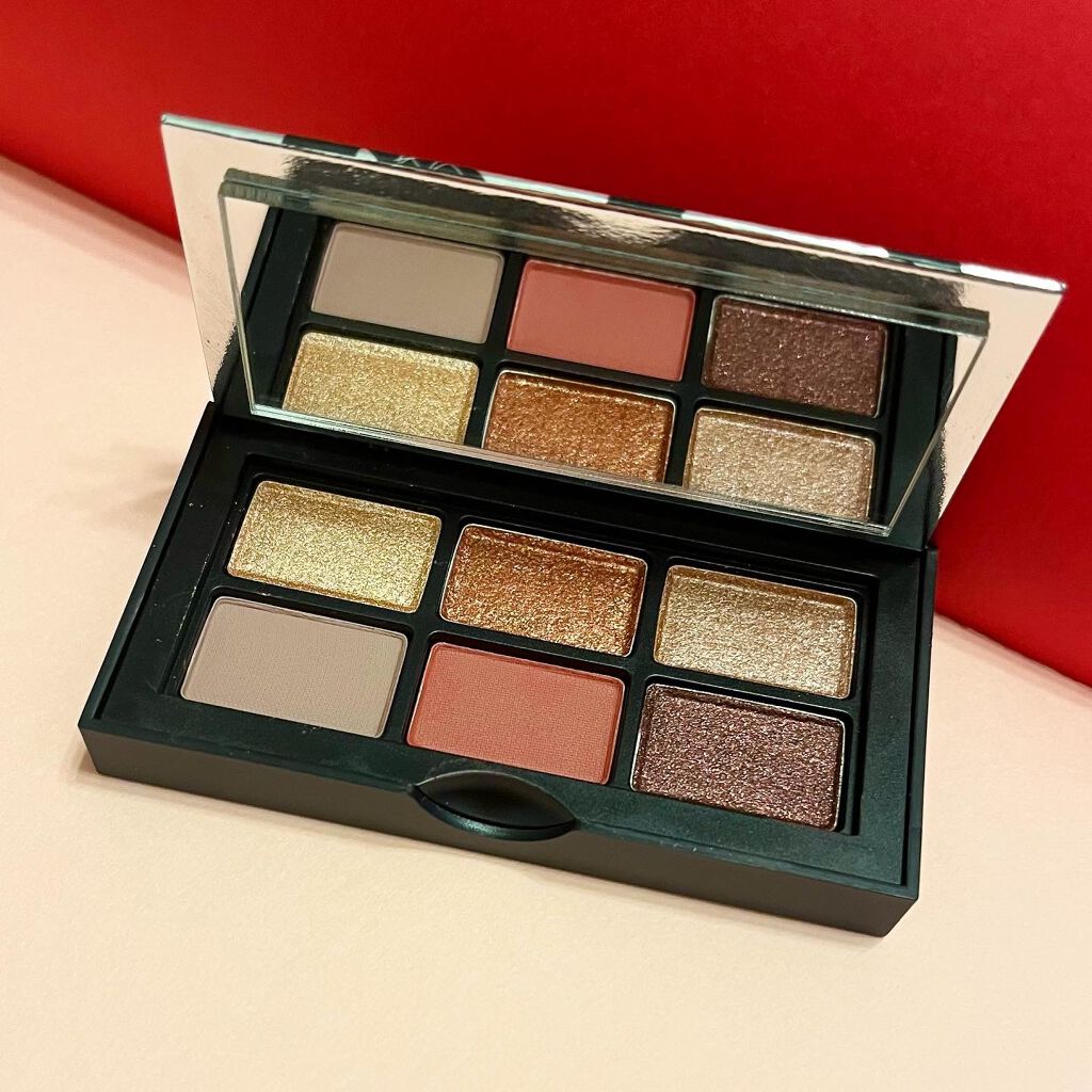  アンラップド ミニアイシャドーパレット LAGUNA /NARS/アイシャドウパレットを使ったクチコミ（3枚目）