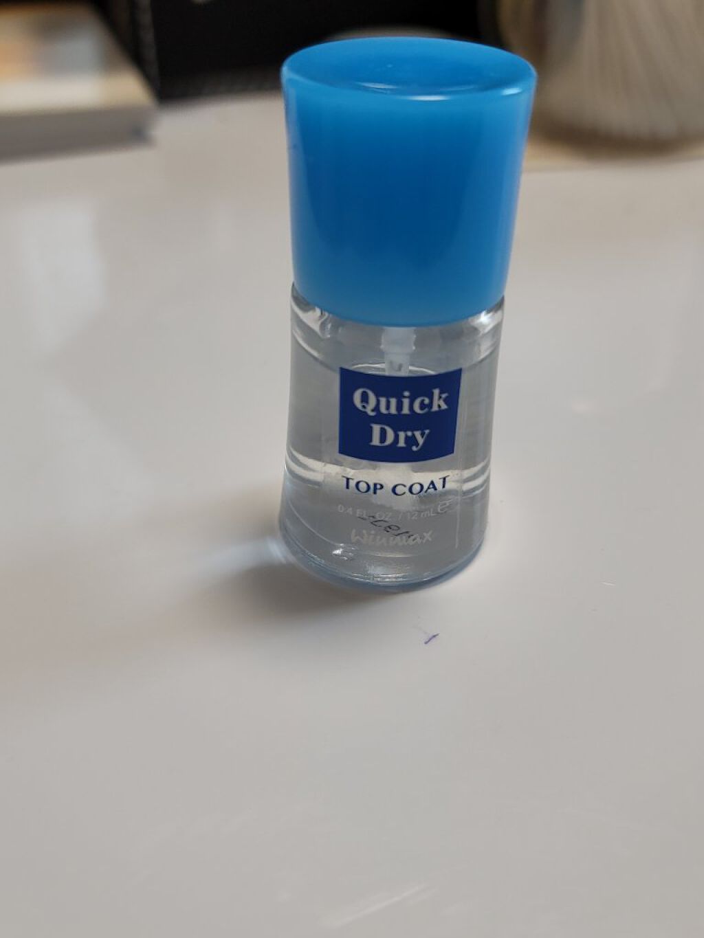 ウィンマックス クイックドライ トップコート/DAISO/ネイルトップコートを使ったクチコミ（1枚目）