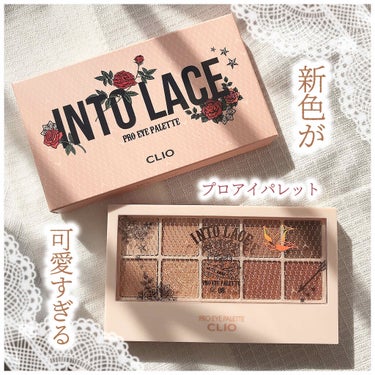 プロ アイ パレット 08 INTO LACE(AD)/CLIO/アイシャドウパレットを使ったクチコミ（1枚目）