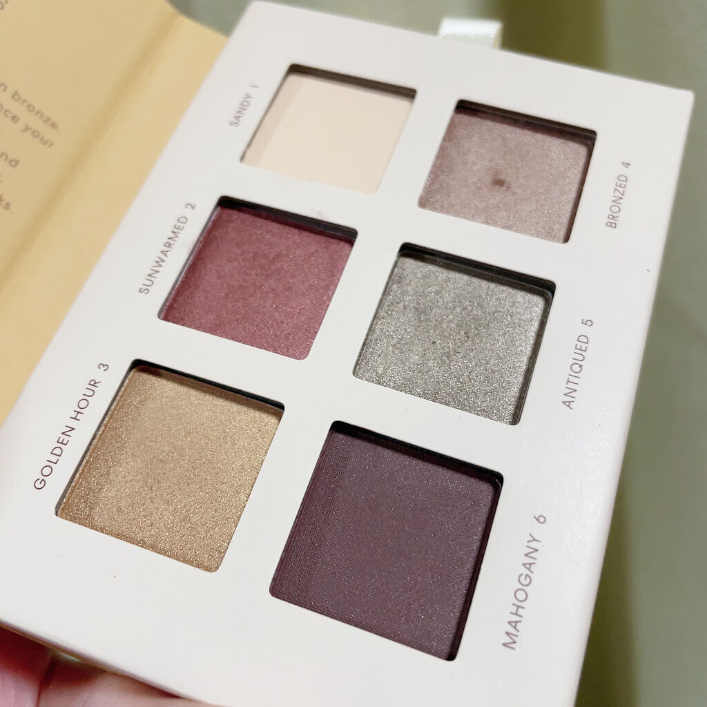 ミネラリスト アイシャドウ パレット  サンリット/bareMinerals/アイシャドウパレットを使ったクチコミ（2枚目）
