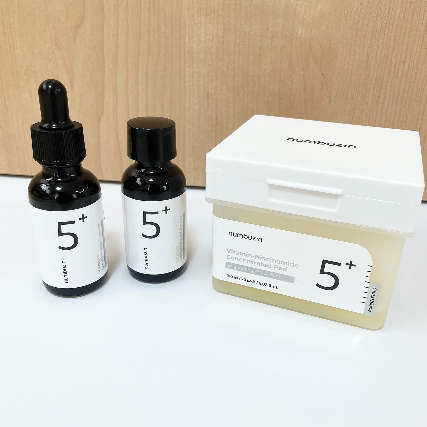 5番 白玉グルタチオンＣ美容液/numbuzin/美容液を使ったクチコミ（3枚目）