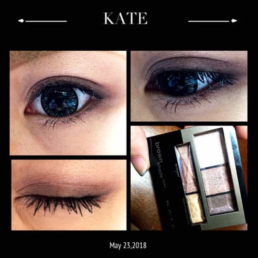 KATE/brown shade eyes BR3

KATEのアイシャドウピンク茶色です(* ॑꒳ ॑*  )
赤色が好きで化粧や髪の色も赤に偏りがち( ˇωˇ )←

今回は赤！というより茶色にほん