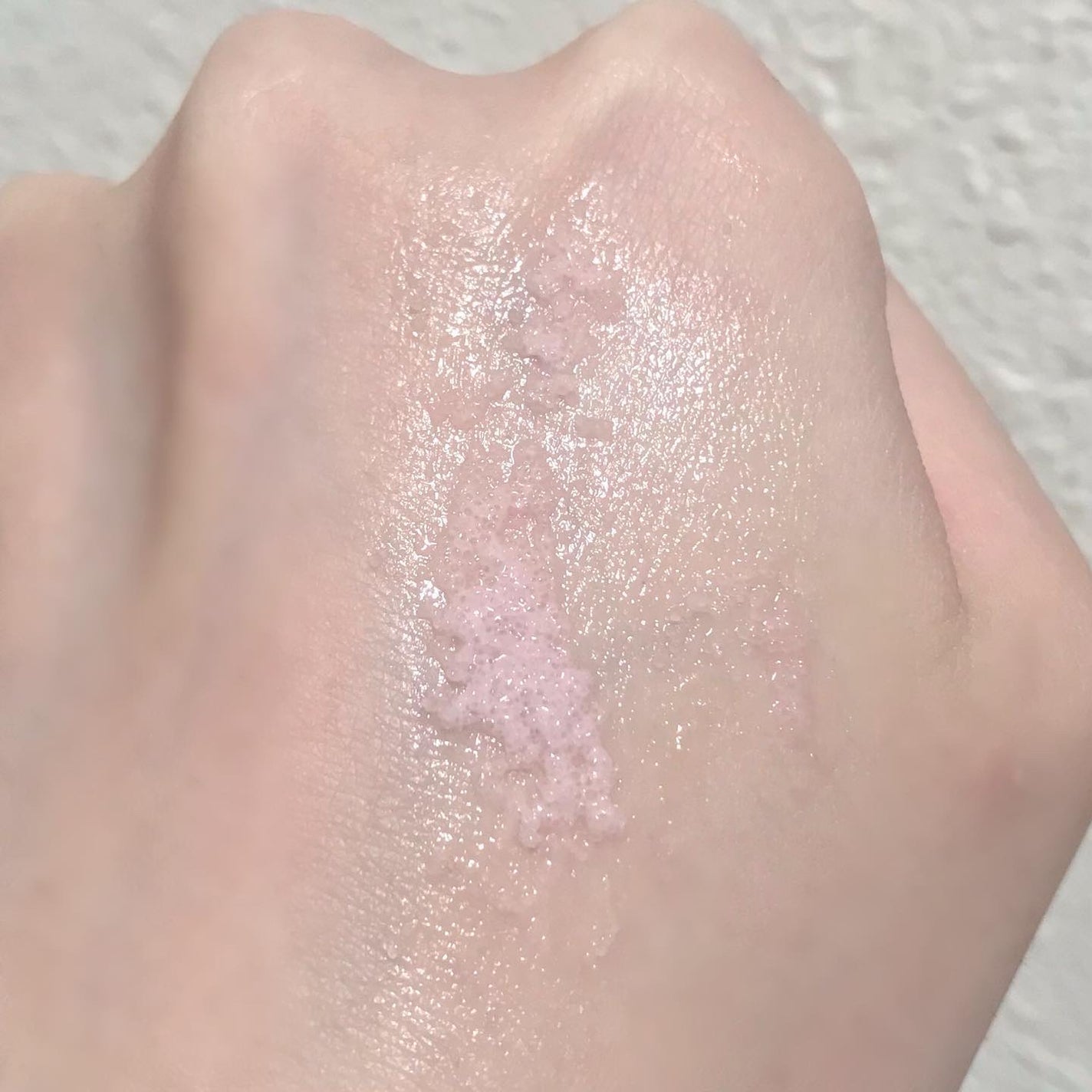 Q+Me スウィート ボム タラソ スクラブ/AGARISM/バスト・ヒップケアを使ったクチコミ(4枚目)