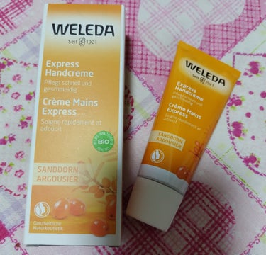 WELEDA ハンドクリーム ヒッポファンフルーティのクチコミ「乾燥する季節になって、最近、手のカサカサが気になる様になり@cosmeストアに行って、テスター.....」（2枚目）