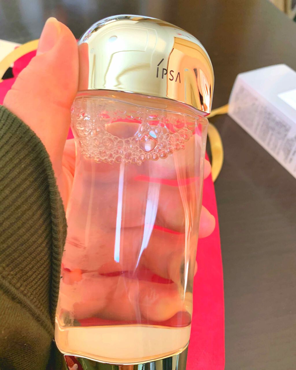 ザ・タイムR アクア/IPSA/化粧水を使ったクチコミ（1枚目）