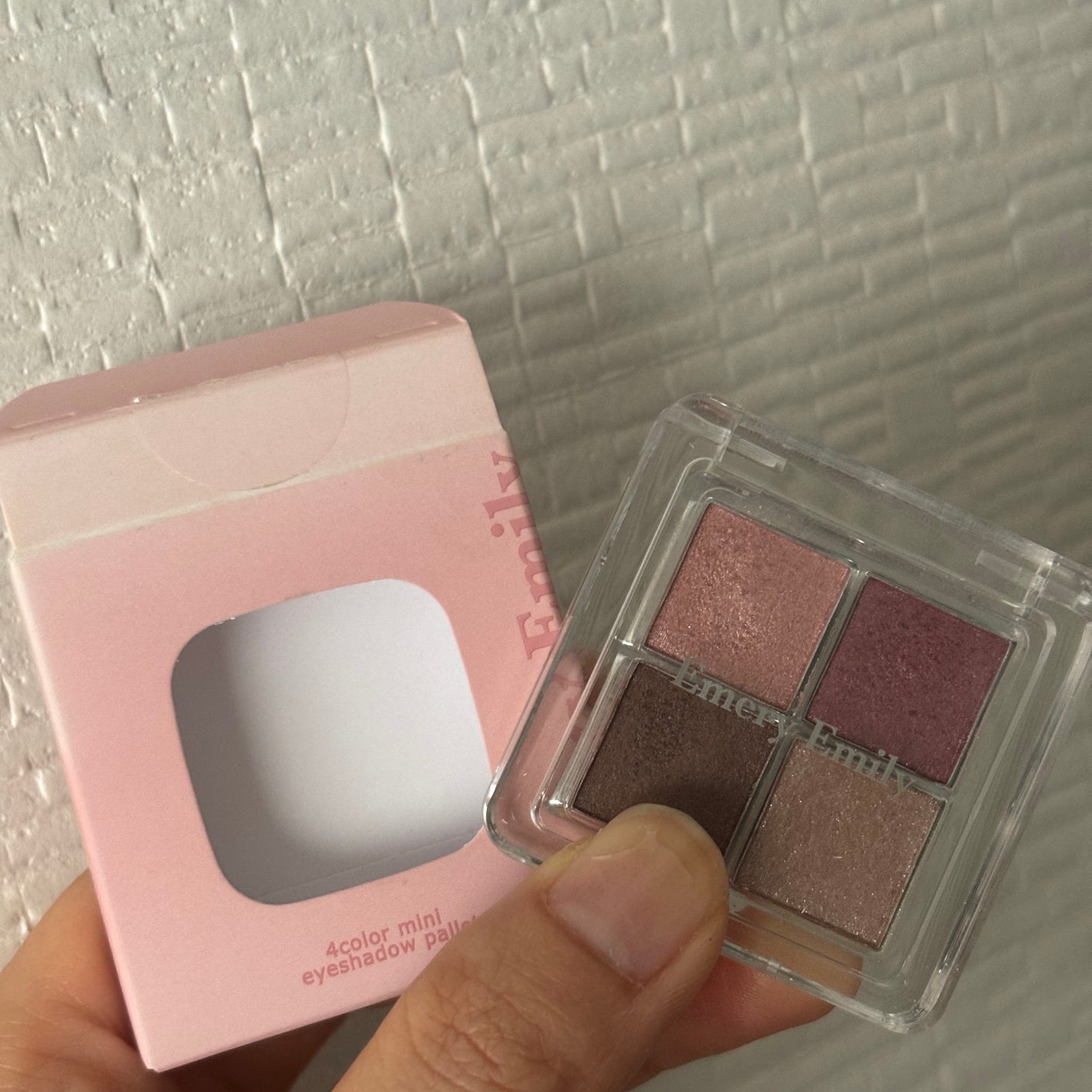 4カラー ミニアイパレット/Emery Emily/アイシャドウパレットを使ったクチコミ(1枚目)
