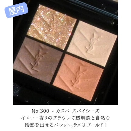 クチュール ミニ クラッチ/YVES SAINT LAURENT BEAUTE/アイシャドウパレットを使ったクチコミ(2枚目)