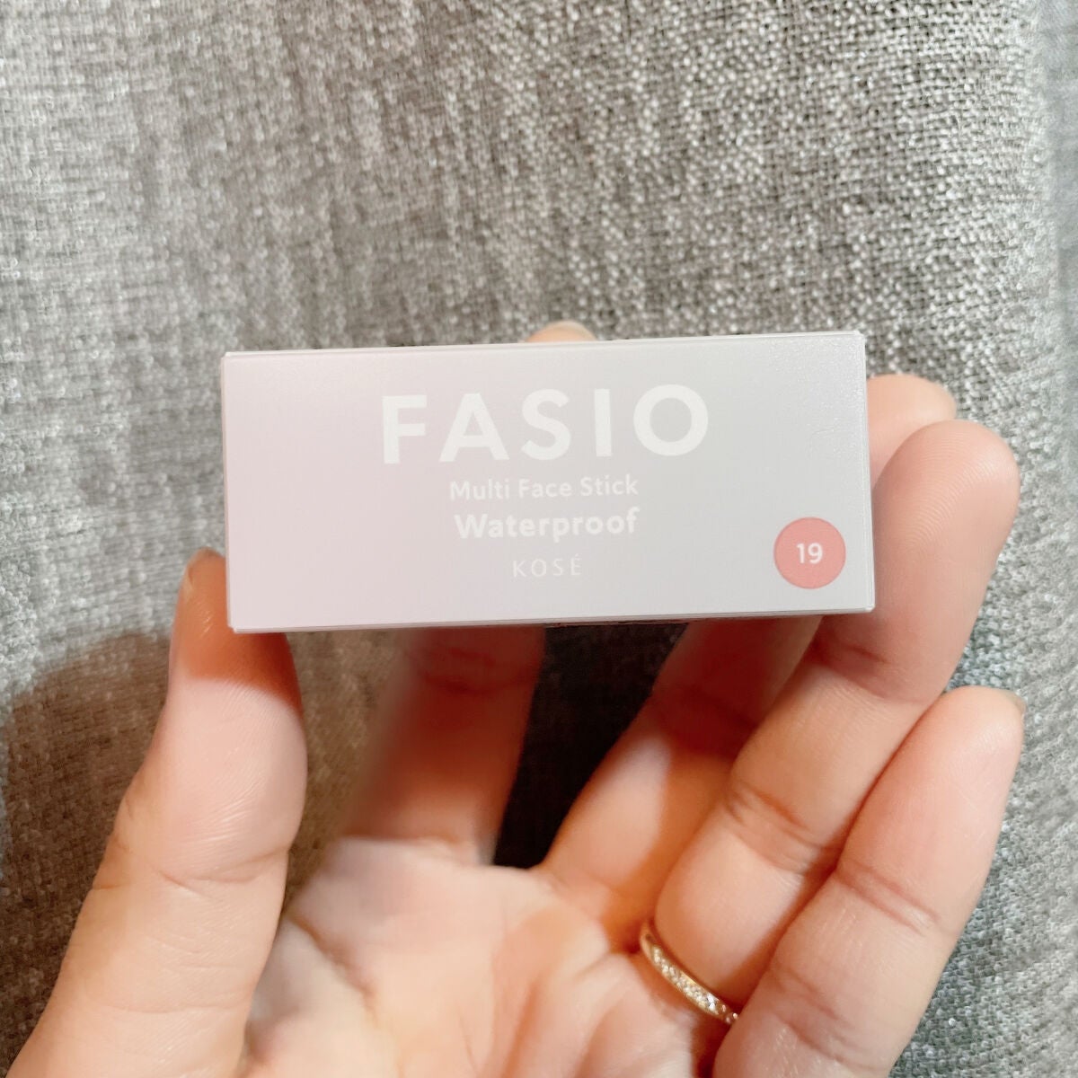 マルチフェイス スティック/FASIO/ジェル・クリームチークを使ったクチコミ(1枚目)